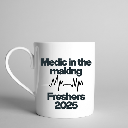 Medic in the Making Freshers 2025 – Anatomical Reference Mug