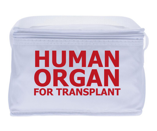 Inside the Cadaver Lab – “Human Organ for Transplant” Lunch Bag